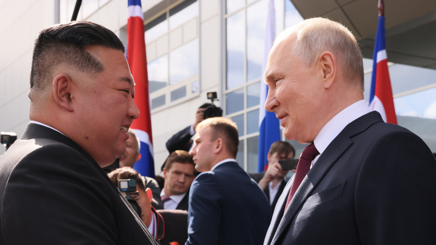 На Дальнем Востоке стартовали переговоры Путина и Ким Чен Ына