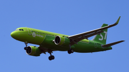 Самолет компании S7 столкнулся с птицей при посадке в Анадыре