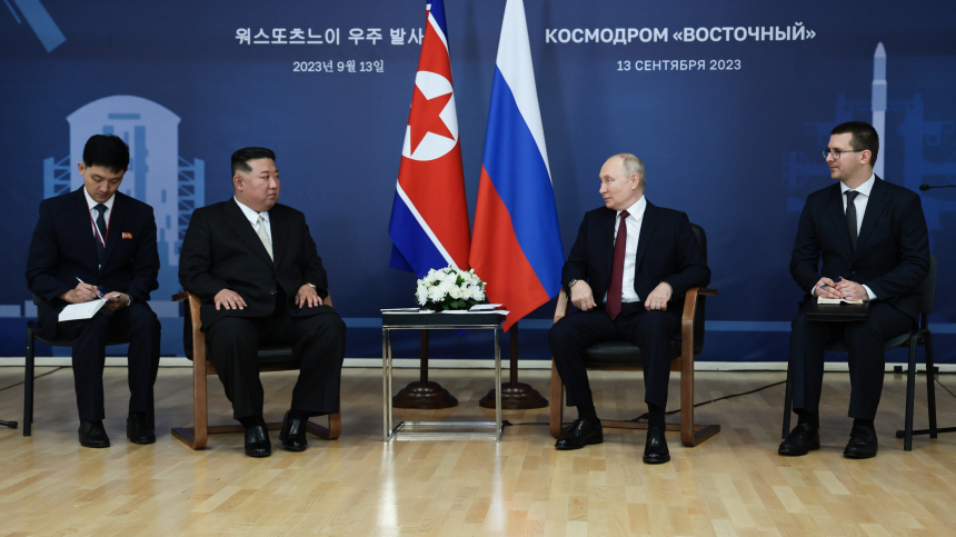 Переговоры Путина и Ким Чен Ына продлились около четырех часов
