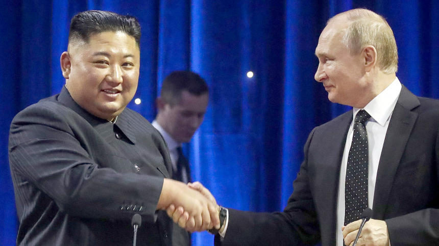 Ким Чен Ын пригласил Владимира Путина посетить Северную Корею