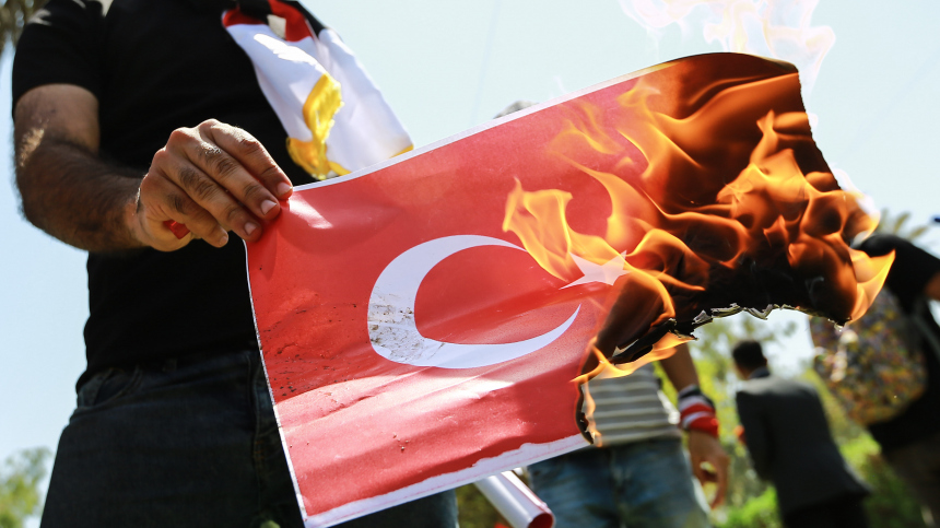 В Швеции на фоне ситуации с членством Турции в НАТО «сожгли» Эрдогана