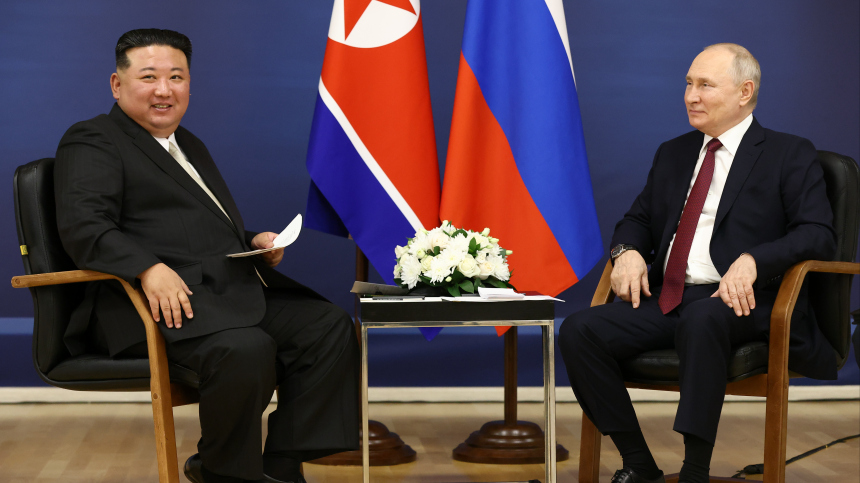В Кремле рассказали об обмене подарками Путина и Ким Чен Ына