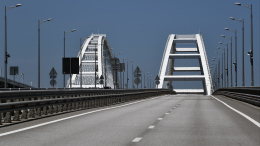 Хуснуллин сообщил об открытии левой части Крымского моста для автомобилей