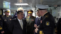 Ким Чен Ын и Шойгу посетили фрегат Тихоокеанского флота во Владивостоке: главное