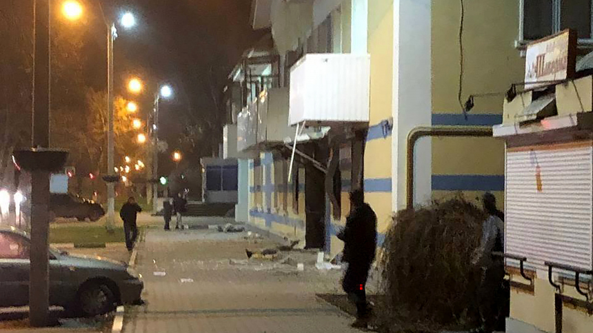 При обстреле Шебекино в Белгородской области ранен один человек