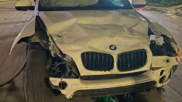 Водитель иномарки убил таксиста и вылетел на тротуар на севере Москвы