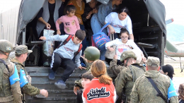 Российские миротворцы эвакуировали пять тысяч человек из Нагорного Карабаха