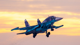 Грозный истребитель Су-34: лучшее видео из зоны СВО за день