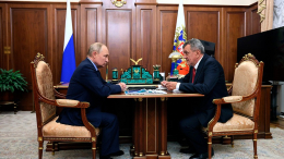 Путин провел встречу с главой Северной Осетии Меняйло