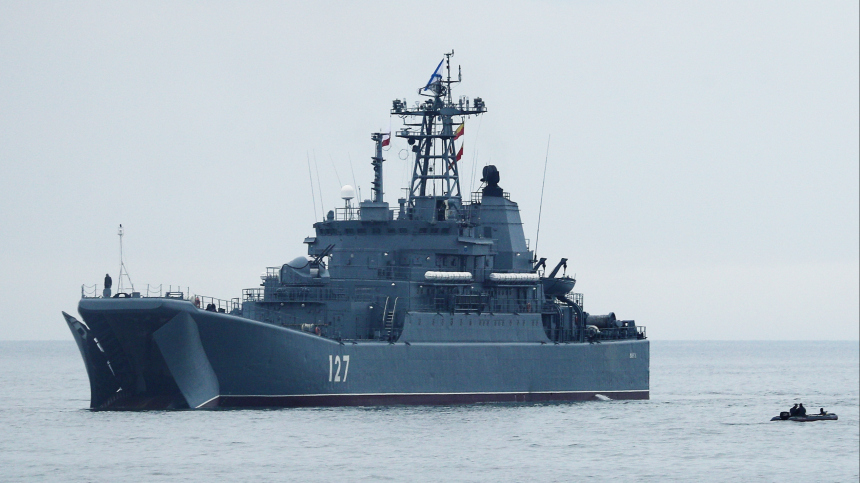 В России восстановят большой десантный корабль «Минск» проекта 775