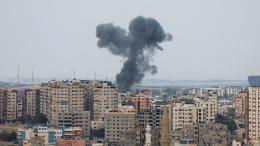 Ракетный удар по объекту в секторе Газа попал в прямой эфир Al Jazeera