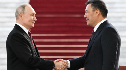 Сошлись во мнении: как прошли переговоры Путина с президентом Киргизии