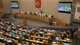 Госдума приняла поправки в законы о военном и чрезвычайном положении