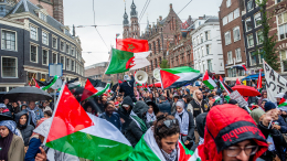 Массовые шествия проходят в поддержку Палестины в Европе и Азии