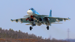Как экипаж Су-30СМ уничтожает врагов: лучшее видео из зоны СВО за день