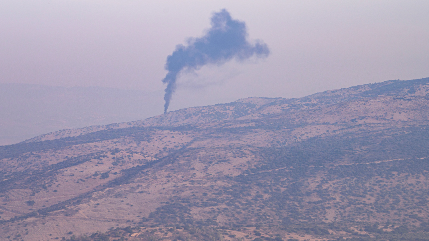 На Голанских высотах у границ Израиля прогремел взрыв