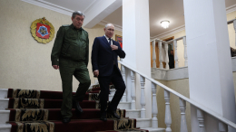 Путин посетил штаб Вооруженных сил в Ростове-на-Дону