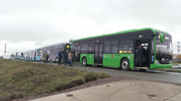 В Петербурге началось строительство крупнейшего в регионе парка для электробусов