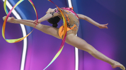 Гимнастки со всего мира показали мастерство на турнире Академии «Небесная грация»