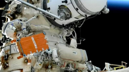 Российские космонавты завершили выход в открытый космос