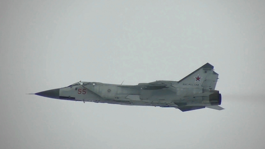 Российский МиГ-31 перехватил норвежский «Посейдон» над Баренцевым морем