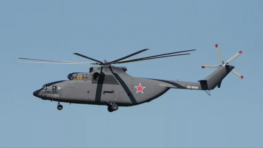 ВКС России получили самый тяжелый в мире серийный вертолет Ми-26ТВ