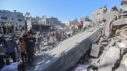 Песков назвал гумманитарной катастрофой ситуацию в секторе Газа