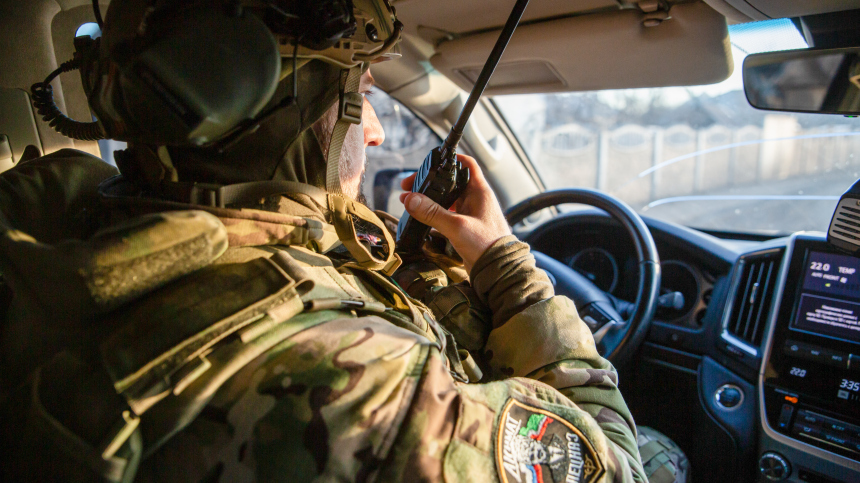 Бойцы спецназа «Ахмат» зачищают территорию Кременского леса от ВСУ