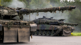 Точно в цель: опубликованы кадры уничтожения танка Leopard на запорожском направлении