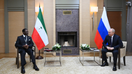 Владимир Путин встретился с президентом Экваториальной Гвинеи