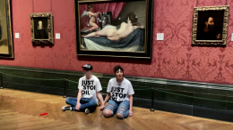 В галерее Лондона экоактивисты набросились на картину XVII века