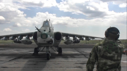 Так работают штурмовики Су-25. Лучшее видео из зоны СВО за день