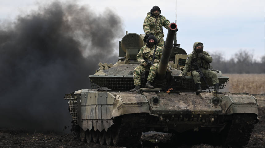 Танки Т-90М «Прорыв»: лучшее видео из зоны СВО за день