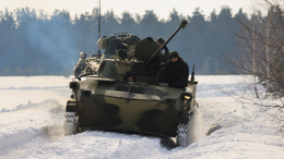 Боевые машины десанта ударили по опорным пунктам ВСУ в ЛНР