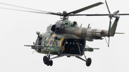 В Запорожской области сбит украинский вертолет Ми-8
