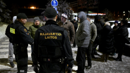 Протестующие обвинили Финляндию в отсутствии логики из-за ситуации на границе с Россией