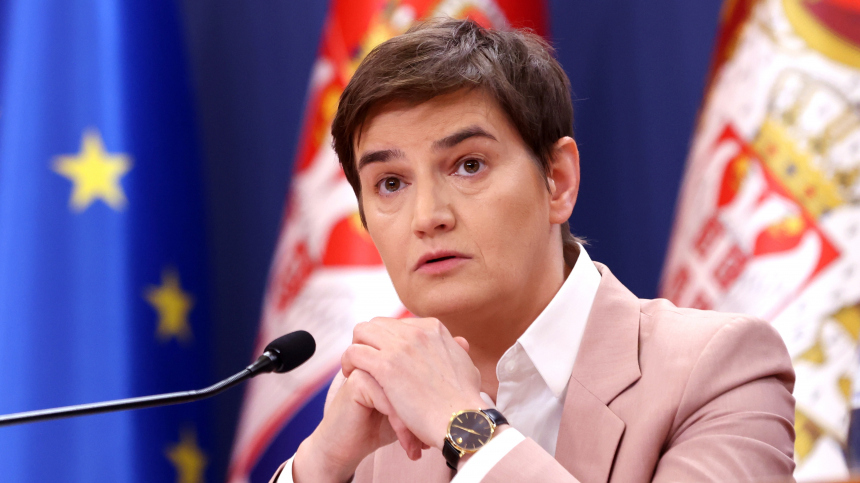 Премьер Сербии поблагодарила Россию за предупреждения о протестах