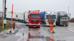 Россия продлила запрет на въезд грузовиков из Евросоюза и Украины