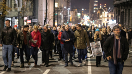 Европа закипает? В Белграде демонстранты вышли на новые акции