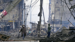 Число погибших в результате землетрясения в Японии стремительно растет