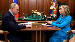 «Как у нас на Каспии?» — о чем говорили на встрече Путин и глава Росприроднадзора Радионова