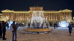 В Санкт-Петербург на новогодние праздники приехало свыше миллиона туристов