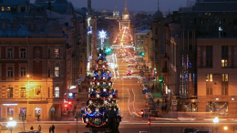 Главную новогоднюю ель Санкт-Петербурга «разберут» на сувениры