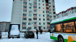 Десятки квартир в трех домах Воронежа получили повреждения при атаке БПЛА