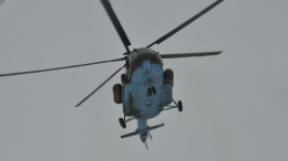 Военный вертолет Ми-8 упал в Бишкеке
