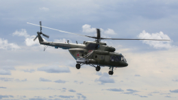 Минобороны РФ назвало причину аварийной посадки Ми-8 в Брянской области