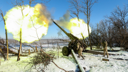 Российские артиллеристы уничтожили опорный пункт ВСУ на запорожском направлении