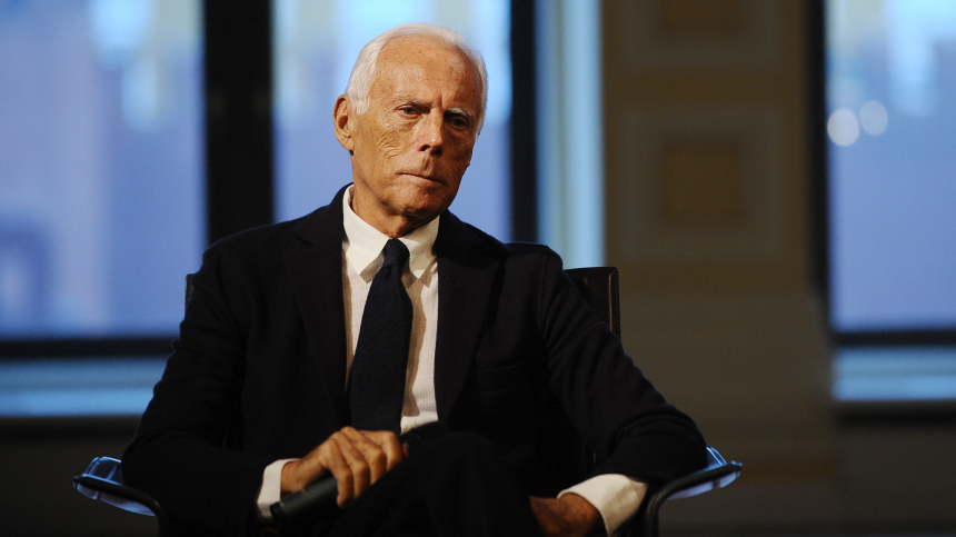 Похоронка Джорджио Армани