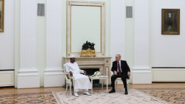 Путин провел переговоры с президентом Чада. Главное