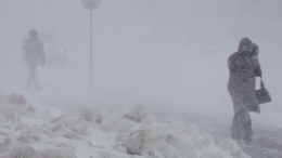 В снежном плену: как на Сахалине выживают в сильную метель